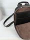 Рюкзак з натуральної шкіри "Анталья" шоколадного кольору | 6797610 | фото 5