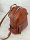 Рюкзак з натуральної шкіри "Лімбо" вишневого кольору | 6797618 | фото 4