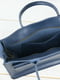 Сумка-портфель из натуральной кожи синяя | 6797632 | фото 6