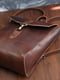 Рюкзак з натуральної шкіри "Рига" вишневого кольору | 6797676 | фото 4