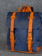 Шкіряний рюкзак "Hankle H1" бурштинового кольору | 6797708 | фото 2