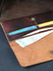 Шкіряний гаманець вишневого кольору | 6797717 | фото 3