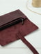 Кожаный кошелек-клатч цвета бордо с закруткой | 6797757 | фото 2