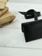 Кожаный черный кошелек-клатч с закруткой | 6797766 | фото 4