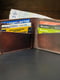 Классическое портмоне на 6 карт коричневого цвета | 6797767 | фото 3