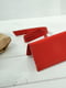 Красный кожаный кошелек-клатч с закруткой | 6797769 | фото 4