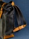 Шкіряний чоловічий рюкзак "Hankle H7" бурштинового кольору | 6797794 | фото 2