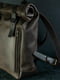 Шкіряний чоловічий рюкзак "Hankle H7" кавового кольору | 6797795 | фото 2