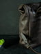 Шкіряний чоловічий рюкзак "Hankle H7" кавового кольору | 6797795 | фото 4