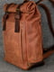 Шкіряний чоловічий рюкзак "Hankle H7" кон’ячного кольору | 6797799 | фото 2