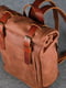 Шкіряний чоловічий рюкзак "Hankle H7" кон’ячного кольору | 6797800 | фото 2