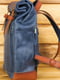 Шкіряний чоловічий рюкзак "Hankle H7" синій | 6797805 | фото 3
