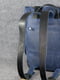 Шкіряний чоловічий рюкзак "Hankle H7" синій | 6797806 | фото 3