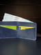 Шкіряний гаманець- портмоне синього кольору | 6797836 | фото 3