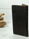 Кожаный кошелек "Лонг Тревел" коричневого цвета | 6797849 | фото 4