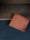Шкіряний гаманець-портмоне коричневий | 6797858 | фото 2