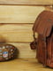 Шкіряний рюкзак "Hankle H1" вишневого кольору | 6797891 | фото 3
