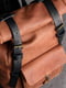 Чоловічий шкіряний рюкзак "Hankle H42" кон’ячного кольору | 6797894 | фото 3