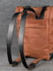 Чоловічий шкіряний рюкзак "Hankle H42" кон’ячного кольору | 6797894 | фото 4