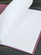 Бордовий блокнот у шкіряній обкладинці формату А5 | 6797921 | фото 2