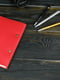 Красный блокнот в кожаной обложке формата А5 | 6797926 | фото 6