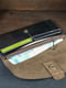 Кожаный кошелек "Батерфляй 2" цвета кофе | 6798013 | фото 3