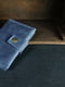 Синій шкіряний гаманець "Баттерфляй" | 6798085 | фото 2