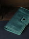 Зеленый кожаный кошелек-клатч "Нова" | 6798091 | фото 2