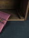 Шкіряний фіолетовий гаманець Berty (18 см) | 6798098 | фото 2