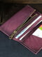 Кожаный фиолетовый кошелек Berty (18 см) | 6798098 | фото 4