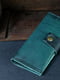 Зеленый кожаный кошелек Berty (20 см) | 6798104 | фото 2