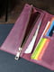 Кожаный кошелек Berty фиолетового цвета (20 см) | 6798108 | фото 4