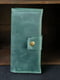 Зеленый кожаный кошелек Berty (20 см) | 6798109