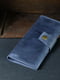 Синий кожаный кошелек Berty (20 см) | 6798110 | фото 2
