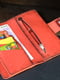 Красный кожаный кошелек-клатч "Нова" | 6798114 | фото 5