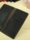Шкіряний гаманець "Лонг Тревел" кавового кольору | 6798121 | фото 2