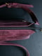 Шкіряна сумка "Літо" бордового кольору | 6798287 | фото 5