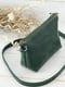 Шкіряна сумка "Літо" зеленого кольору | 6798288 | фото 4