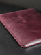 Кожаный бордовый чехол для MacBook | 6798341 | фото 2