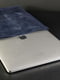 Шкіряний синій чохол для MacBook | 6798344 | фото 3