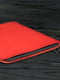 Шкіряний червоний чохол для MacBook | 6798349 | фото 2