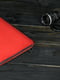 Шкіряний червоний чохол для MacBook | 6798349 | фото 5
