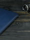 Шкіряний синій чохол для MacBook | 6798350 | фото 4