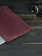 Кожаный бордовый чехол для MacBook | 6798354 | фото 3