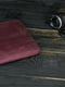 Кожаный бордовый чехол для MacBook | 6798354 | фото 5