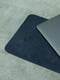 Шкіряний синій чохол для MacBook | 6798358 | фото 4