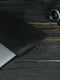 Шкіряний чорний чохол для MacBook | 6798359 | фото 2