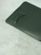 Шкіряний зелений чохол для MacBook | 6798361 | фото 3