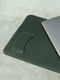 Шкіряний зелений чохол для MacBook | 6798361 | фото 4