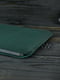 Шкіряний зелений чохол для MacBook | 6798382 | фото 2